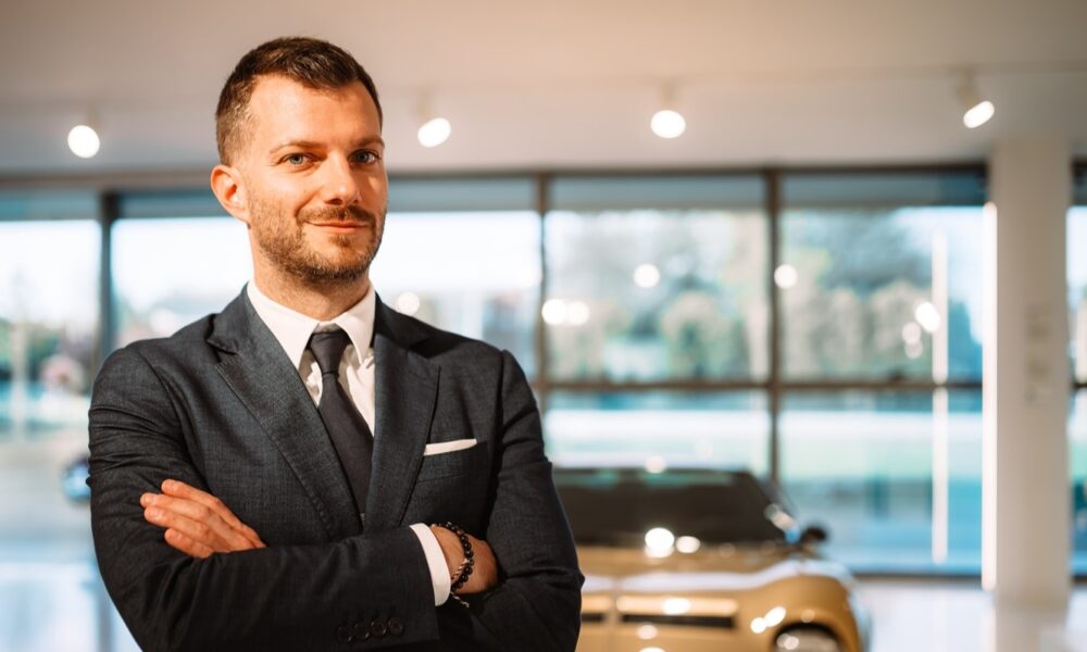 portrait of Alessio Soligo - Head of Lamborghini Middle East & Africa
