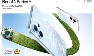 a product shot of Oppo Reno 14 Series