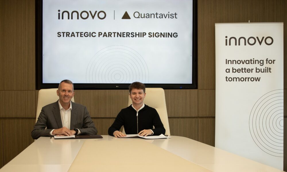 a front angle shot of Roger Wahl, CTO, Innovo and Jordan Kettle, Co-Founder, Quantavist