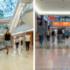 Shoppers and fitness enthusiasts walking inside BurJuman Mall during the Summer Walk wellness initiative.