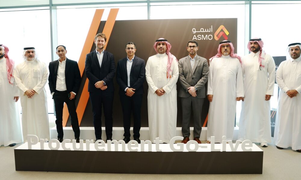 ASMO procurement services go-live with Aramco and DHL leadership in Jazan, Saudi Arabia