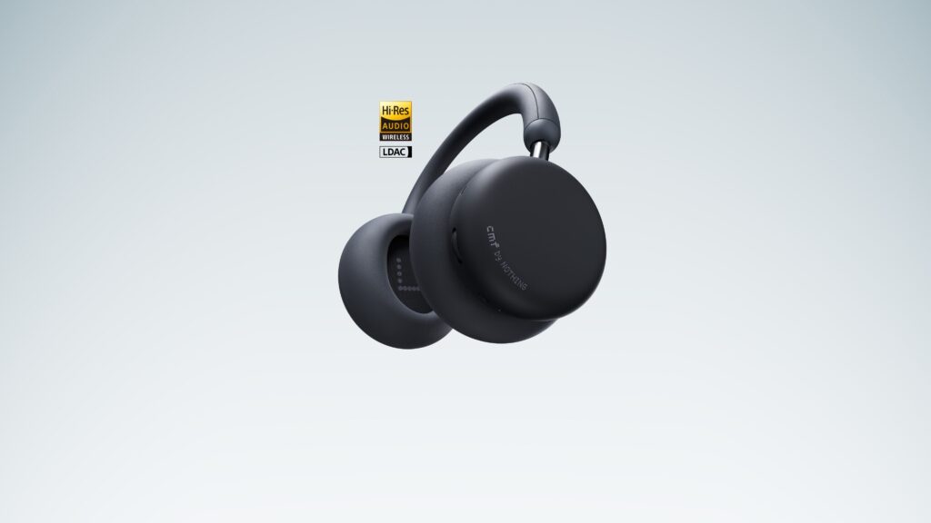 CMF Headphone Pro black - studio shot