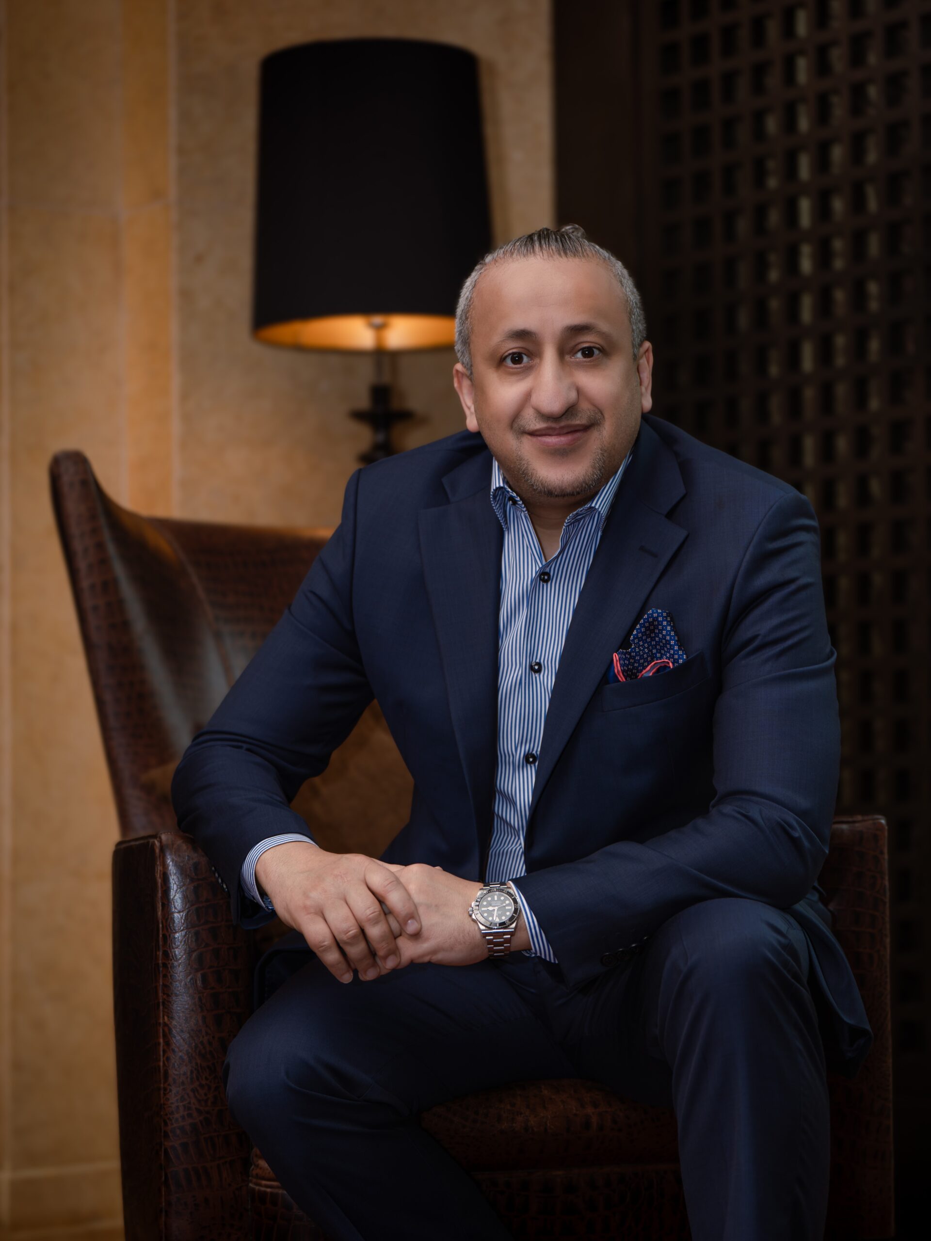 a portrait of Fissal Oubida, Lexar