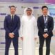 Jad Harake,  ‏Director of Business Strategy at Microsoft, Sulaiman Al Ali, CCO, Space42 and Dr Fan Zhu, SVP, Autonomous Mobility