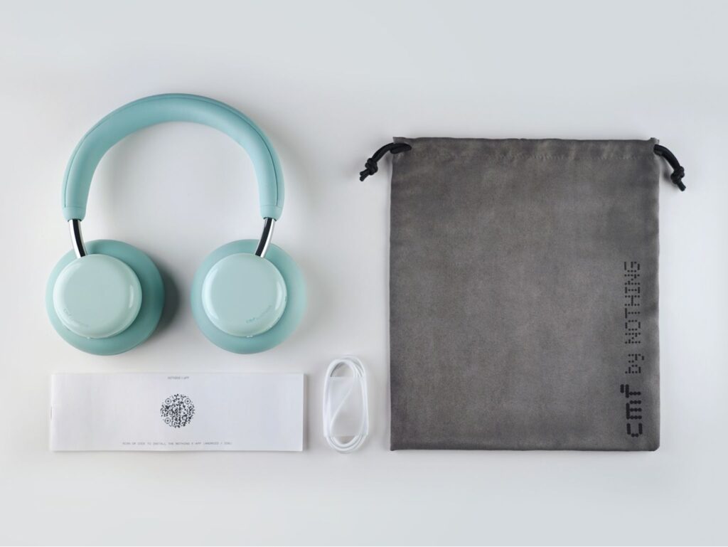 CMF Headphone Pro with accessories
