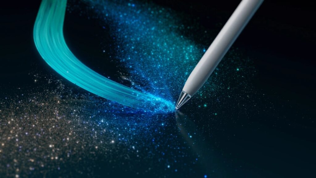 A digital picturization of Huawei's M-Pencil Pro