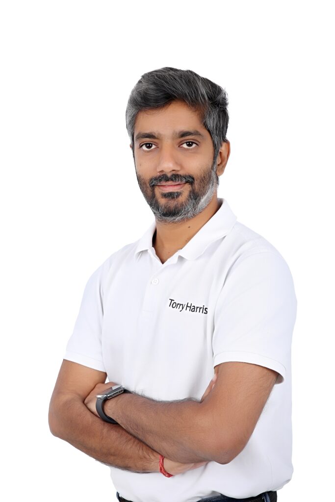 A studio portrait of Shivdayal Charan, Director of Middle East at Torry Harris Integration Solutions