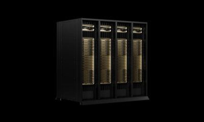 A studio shot of the NVIDIA DGX GB300 systems