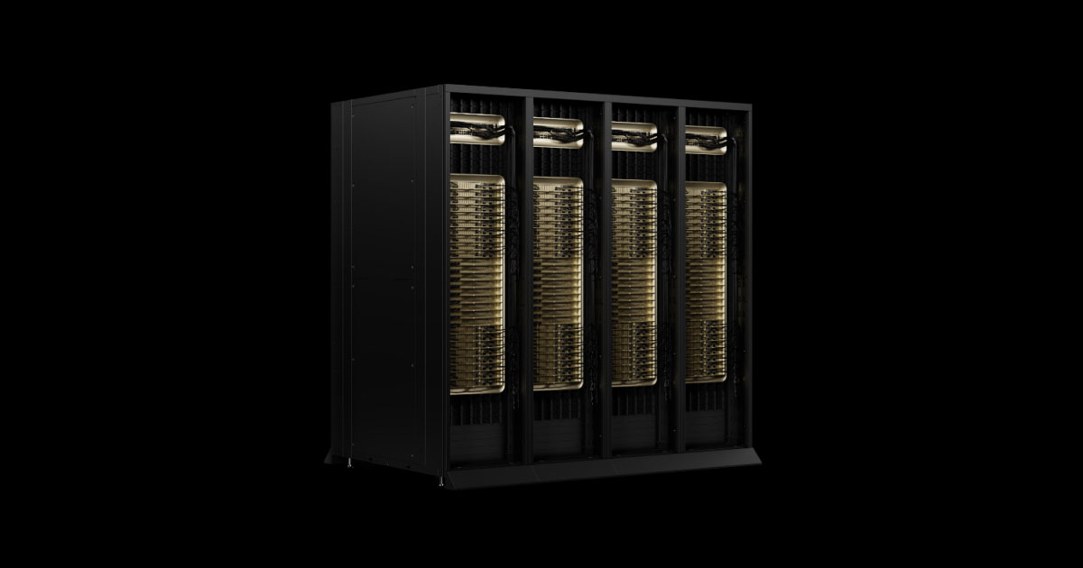 A studio shot of the NVIDIA DGX GB300 systems