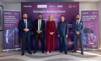 A group photo of Finastra official at a brand event in Saudi Arabia