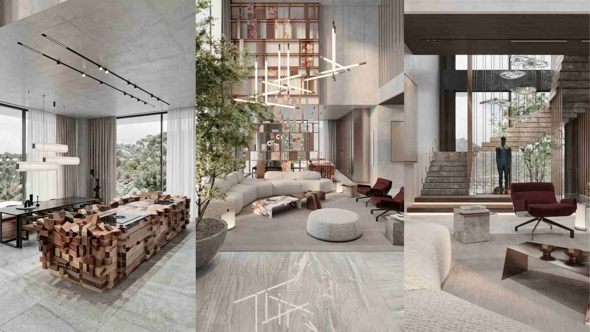 different designs and locations of a home